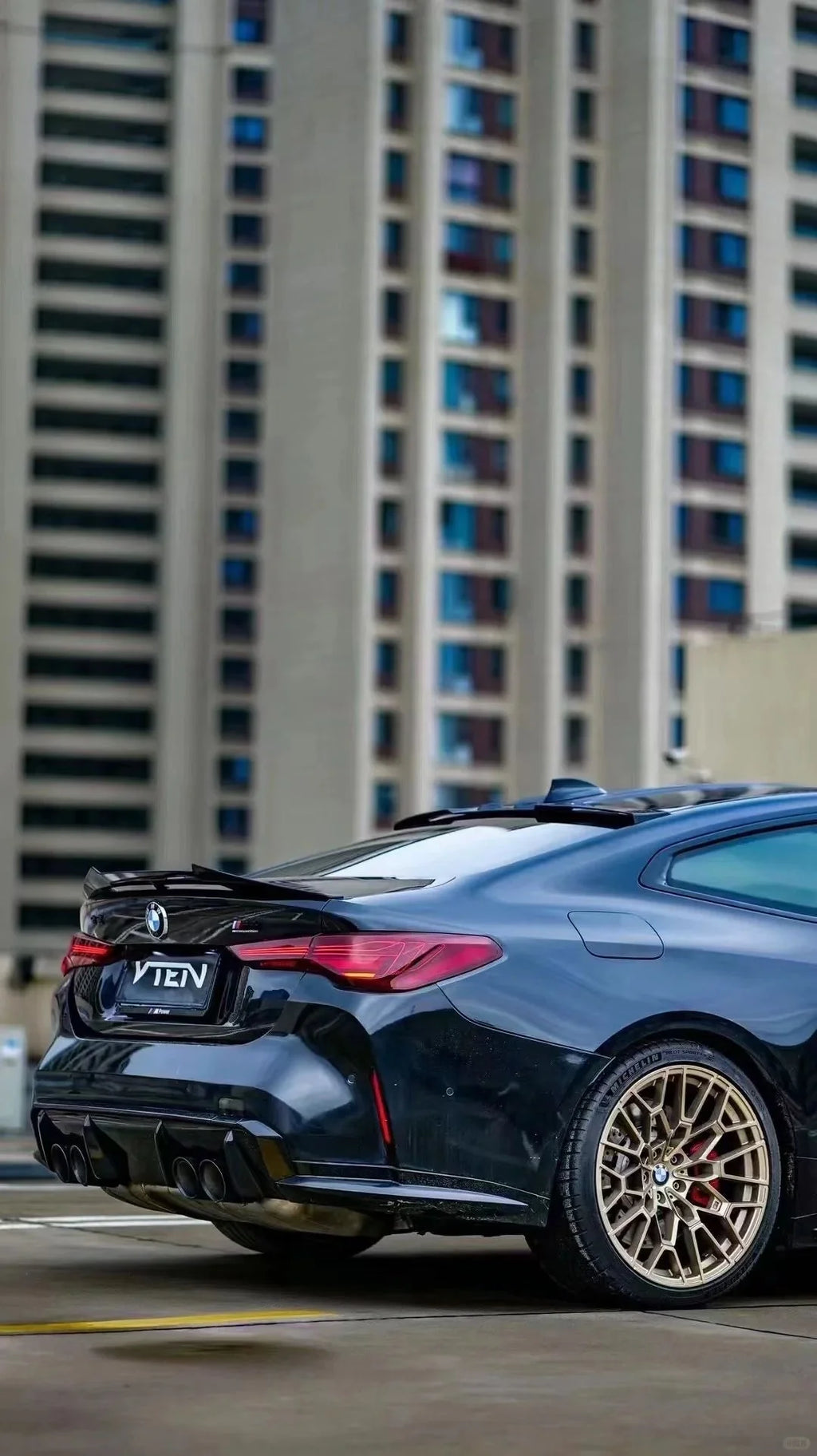 VTEN - BMW M4 G82 / 4 SERIES G22 GLOSS BLACK REAR SPOILER