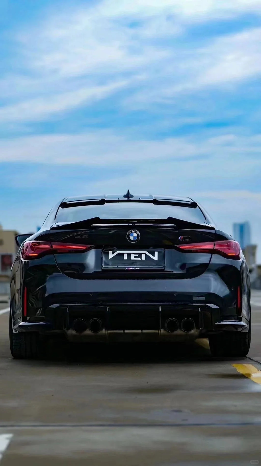 VTEN - BMW M4 G82 / 4 SERIES G22 GLOSS BLACK REAR SPOILER