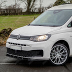 Vw Caddy 2021 On V2 Front Splitter - Gloss Black
