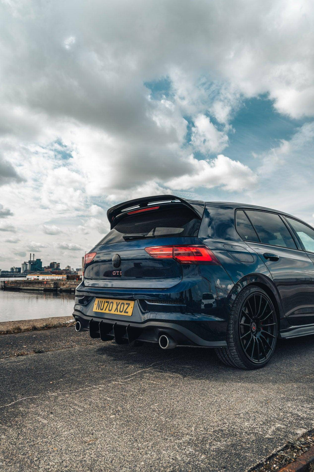 VW Golf / Golf GTI / Golf R Mk8 & Mk8.5 Blackout Badges Front & Rear Set (2019+)