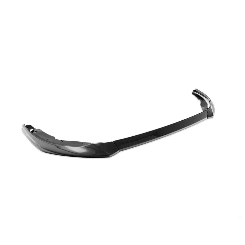 VW Golf GTI Clubsport Mk8 EVO-1 Gloss Black Front Splitter by ZAERO (2020+)