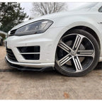 VW Golf MK7/MK7.5 R 2017-2020 - Risper Front Splitter In Gloss Black
