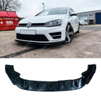 VW Golf MK7/MK7.5 R 2017-2020 - Risper Front Splitter In Gloss Black