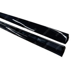 VW Golf MK7/MK7.5 Side Skirt Splitters Pair in Gloss Black