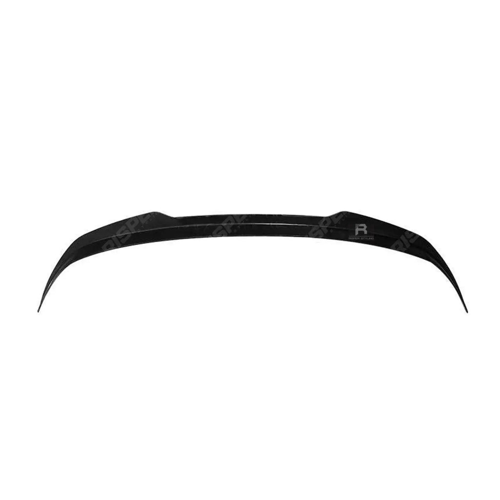 VW Golf MK8 R-Line Rear Spoiler Cap V2 in Gloss Black