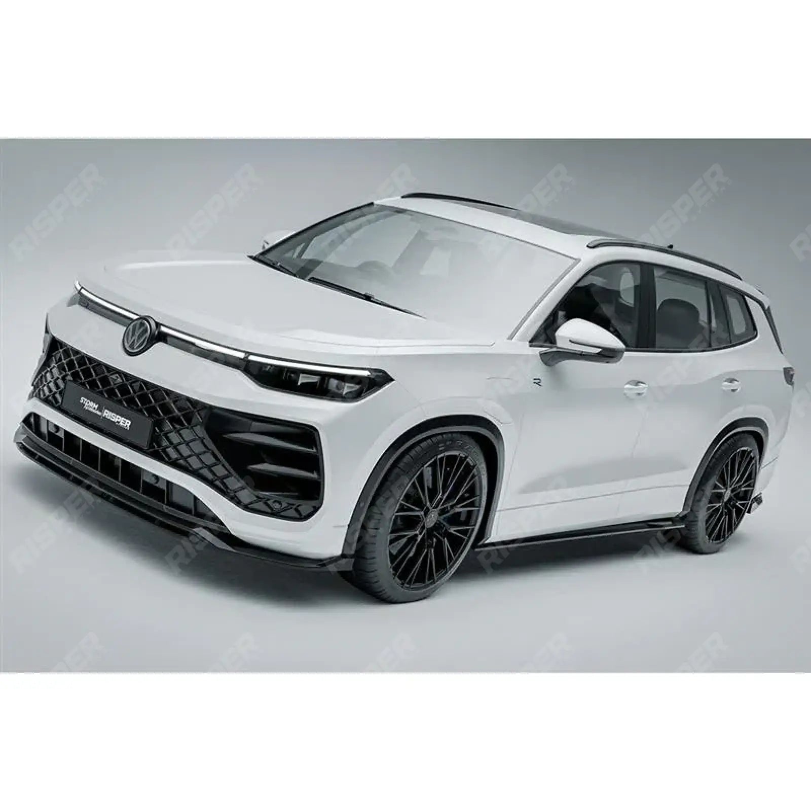 Side Skirts In Gloss Black For VW Tayron MK1 2025 On