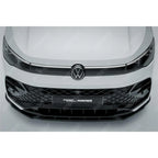 VW Tiguan R-Line MK3 2024 On Front Splitter In Gloss Black