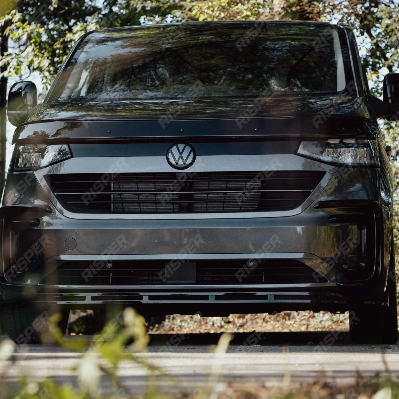 VW Transporter T7 2024 On STX Bonnet Guard Protector – Black