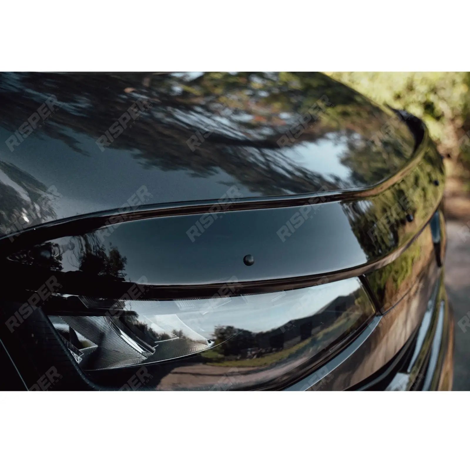 VW Transporter T7 2024 On STX Bonnet Guard Protector – Black