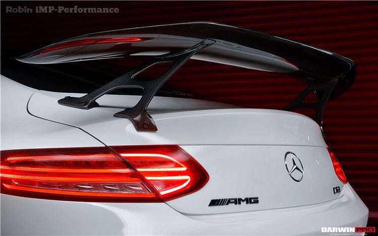 DARWINPRO - MERCEDES BENZ W205 C63 & S AMG COUPE 2015 -2021 CARBON FIBER IMP STYLE SPOILER
