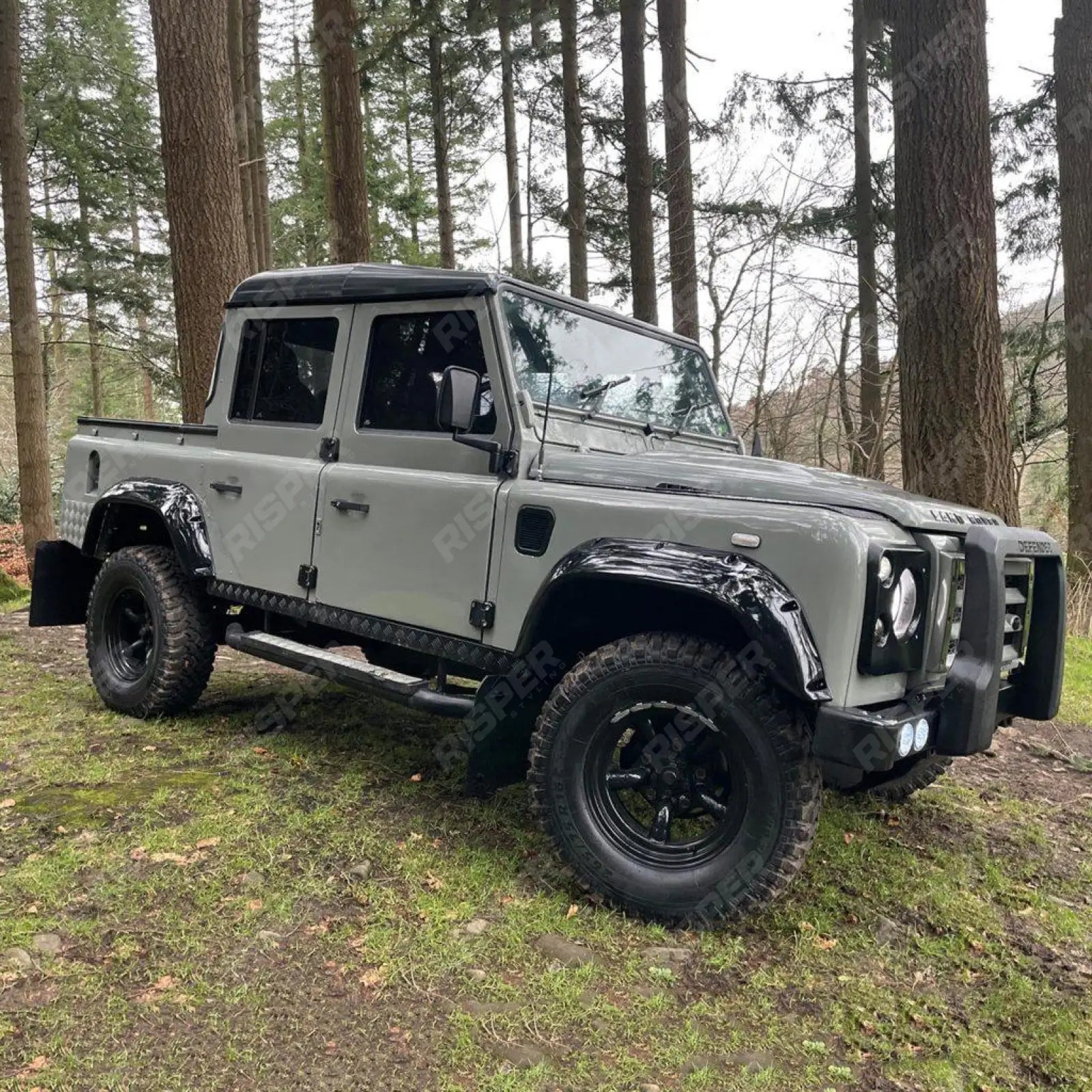 Wheel Arch Kit Gloss Black Set Of 4 For Land Rover Defender 90 110