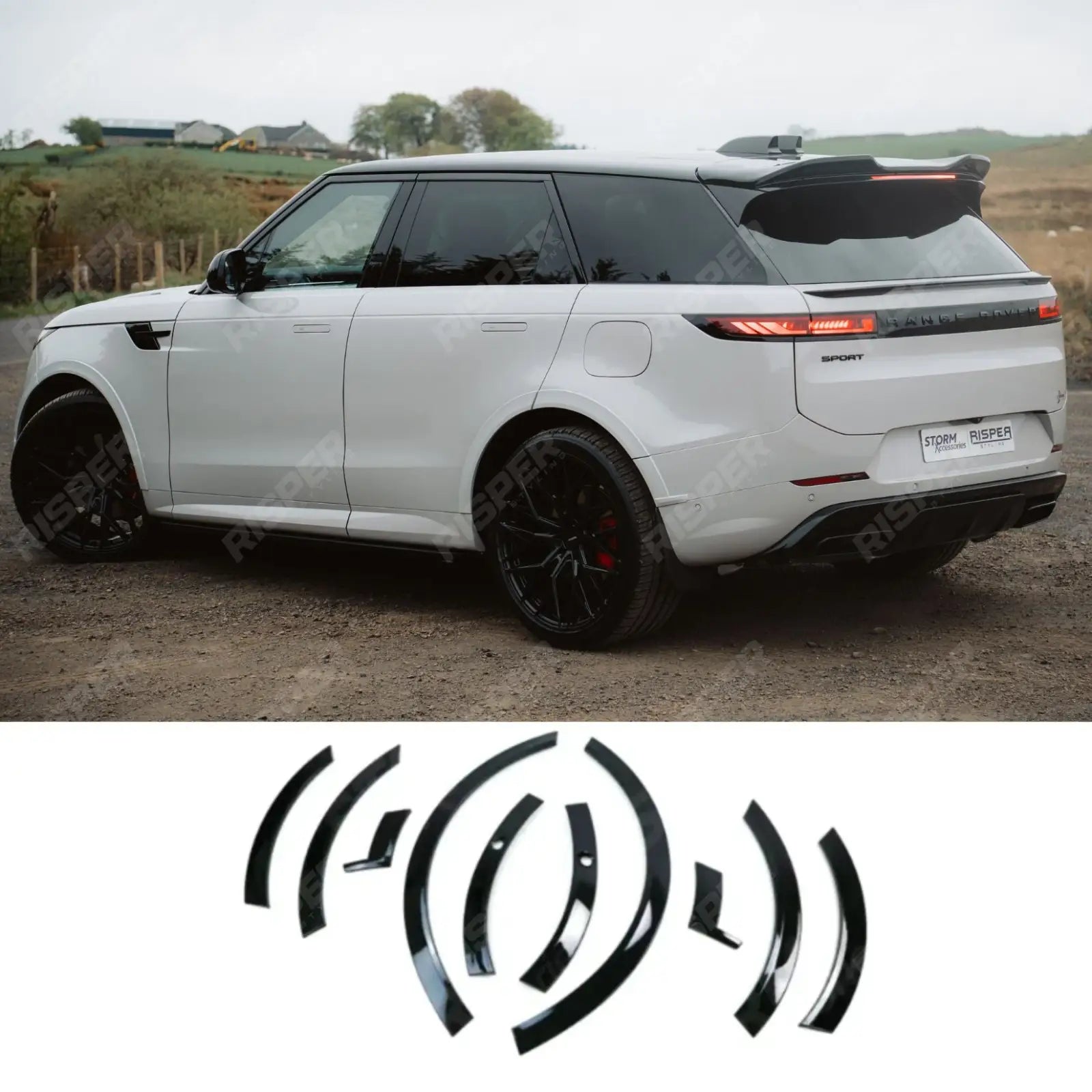 Wheel Arches Colour Coded For Range Rover Sport L461