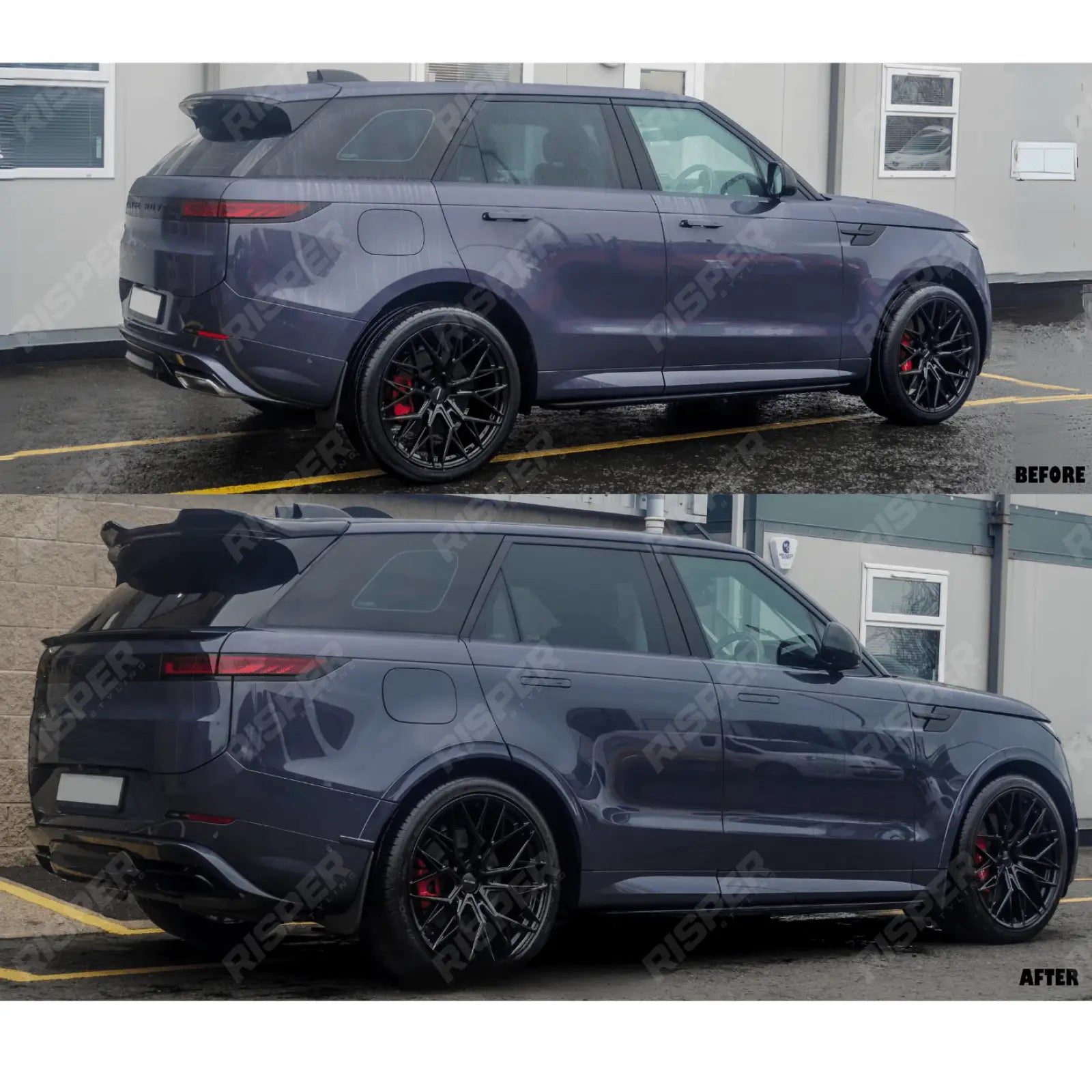 Wheel Arches In Gloss Black For Range Rover Sport L461