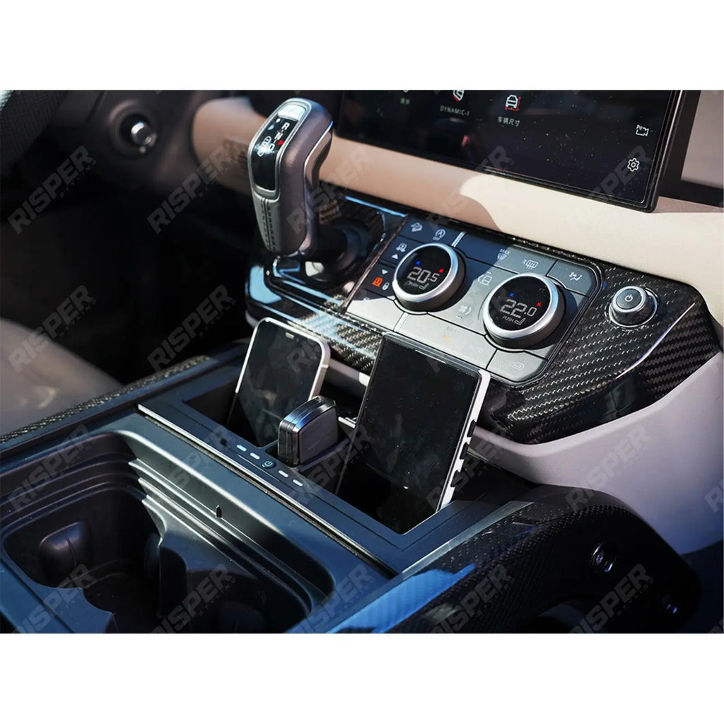 Wireless Charging Box For Land Rover Defender L663 90 / 110 / 130 2020 Onward