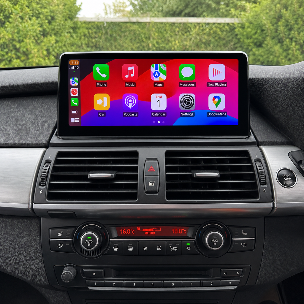 BMW X5 E70 (2011-2013) CIC Apple CarPlay Android Auto 10.25" Touch Screen