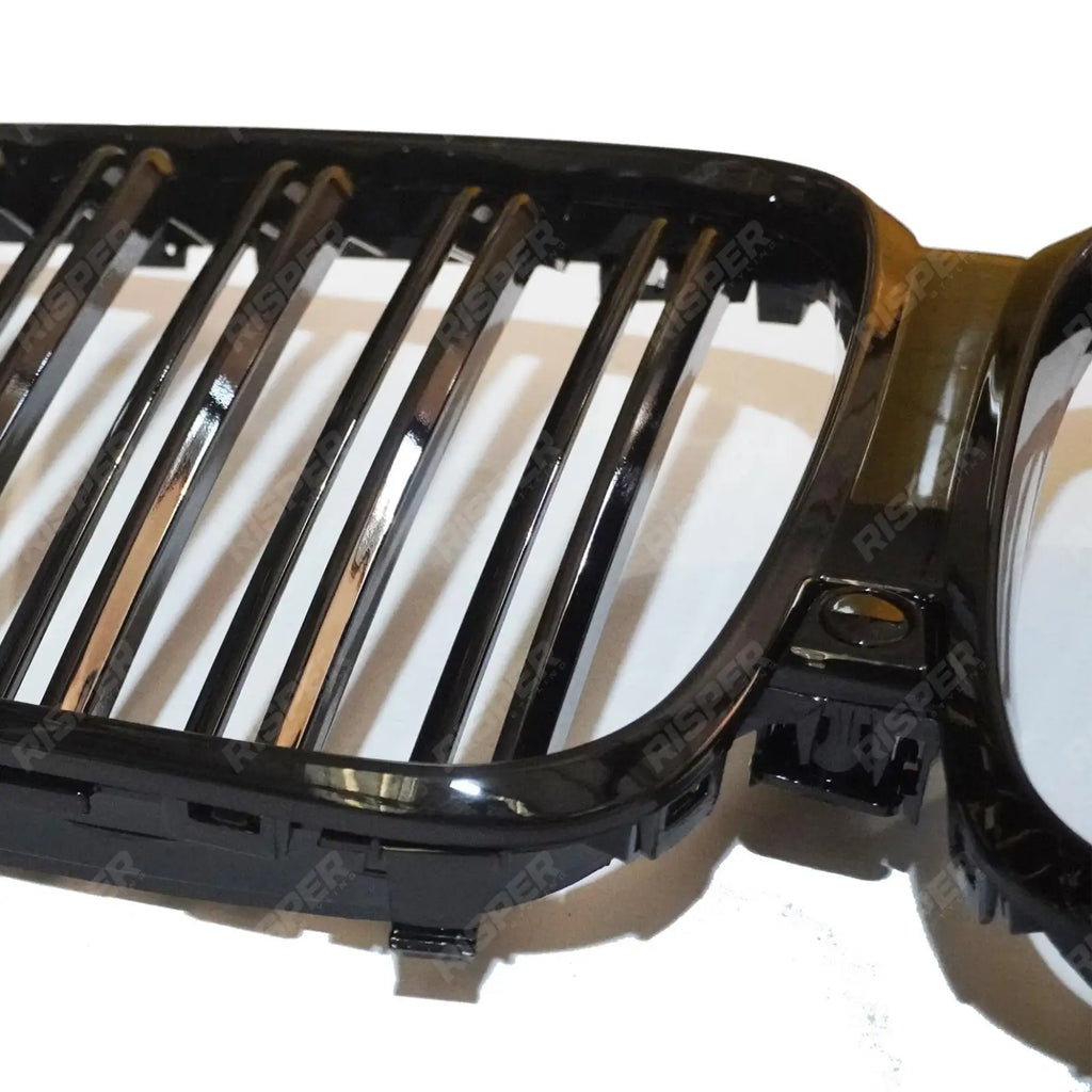 X5M LOOK Dual Slat Grille Gloss Black For BMW X5 G05 2018-2022