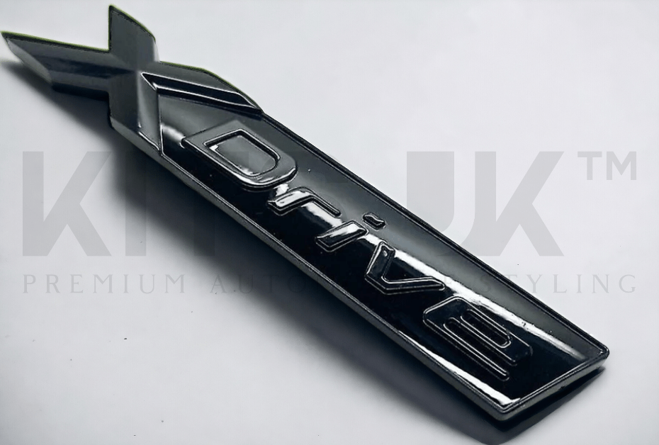 BMW XDrive Black Replacement Badge | Gloss Black Emblem