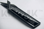 BMW XDrive Black Replacement Badge | Gloss Black Emblem