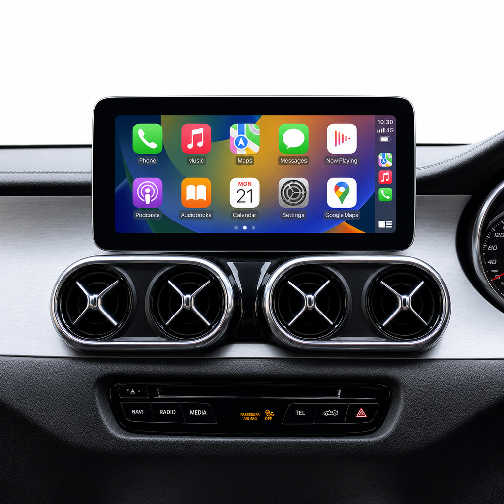 Mercedes-Benz X Class W470 (2015-2021) Apple CarPlay Android Auto 10.25" Touch Screen
