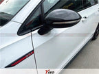 YISO - VOLKSWAGEN GOLF MK8 CARBON FIBRE WING MIRROR CAPS