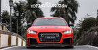 YOFER - AUDI TTRS CARBON FIBRE FRONT FOG LIGHT FRAME + CANNARDS