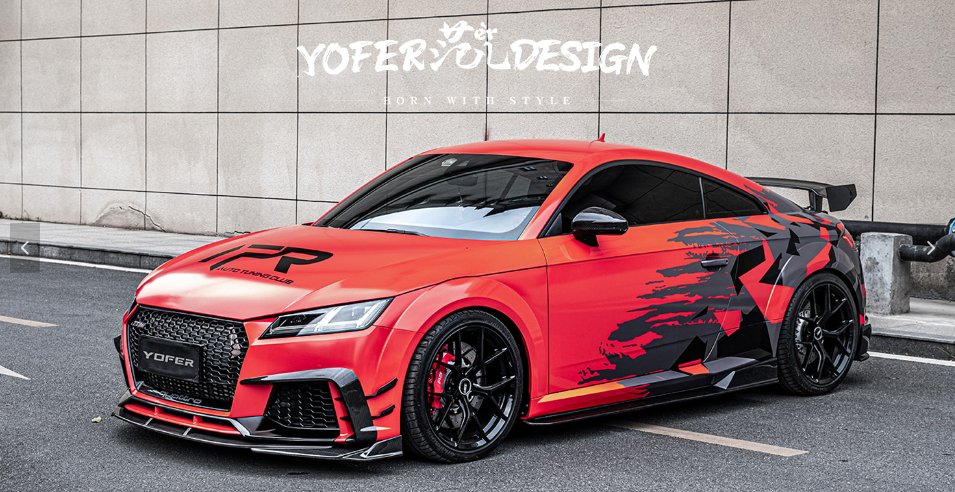 YOFER - AUDI TTRS CARBON FIBRE FULL BODY KIT