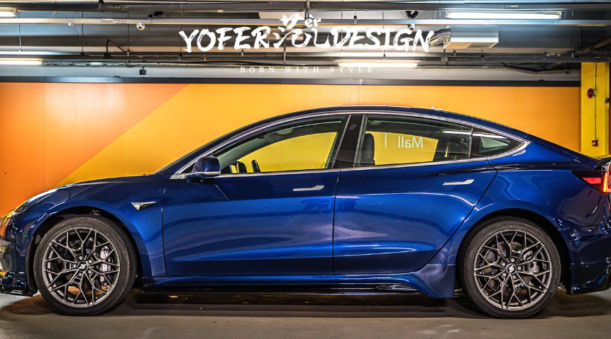 YOFER - TESLA MODEL 3 PP PLASTIC FULL BODY KIT