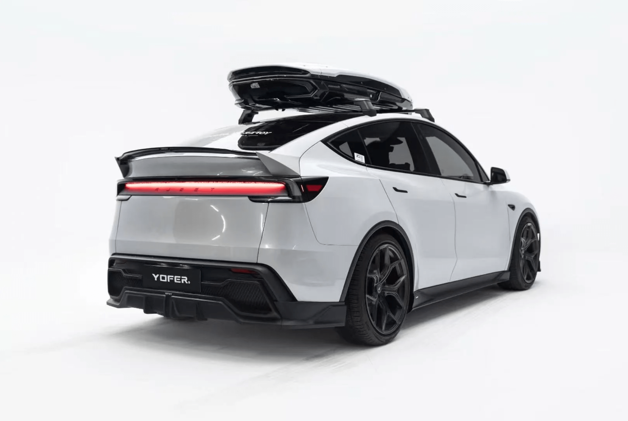 Tesla Model Y Rear Design YOFER - TESLA MODEL Y JUNIPER 2025+ ABS REAR SPOILER – Mod Central