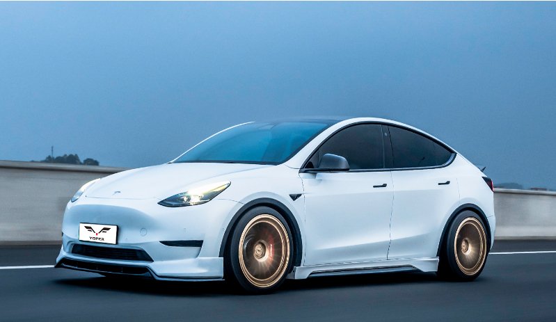 YOFER - TESLA MODEL Y PP PLASTIC SIDE SKIRTS