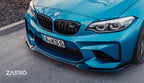 BMW M2 F87 EVO-S GLOSS BLACK FRONT SPLITTER BY ZAERO (2015-2018)