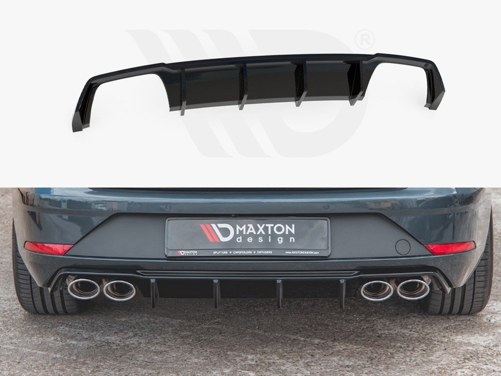 Rear Valance V3 Seat Leon MK3.5 Cupra Estate (2017-2019) - Mod Central