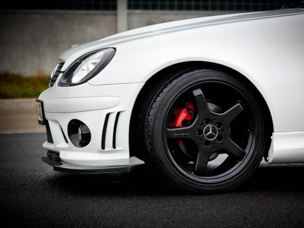 Front Splitter Mercedes Slk R For Amg Bumper Mod Central