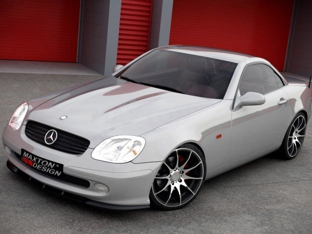 Front Splitter Mercedes Slk R Mod Central