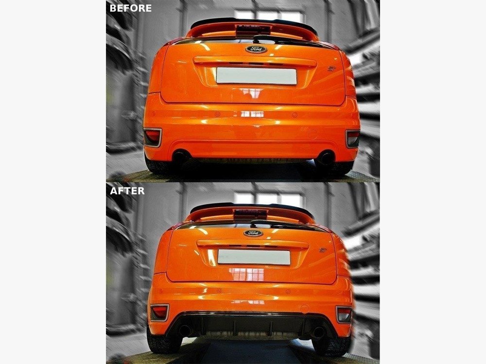 Rear Valance Ford Focus Mk St Preface Mod Central