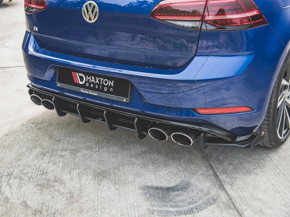 Maxton Racing Rear Diffuser VW Golf 7 R Facelift (2017-2020) - Mod Central