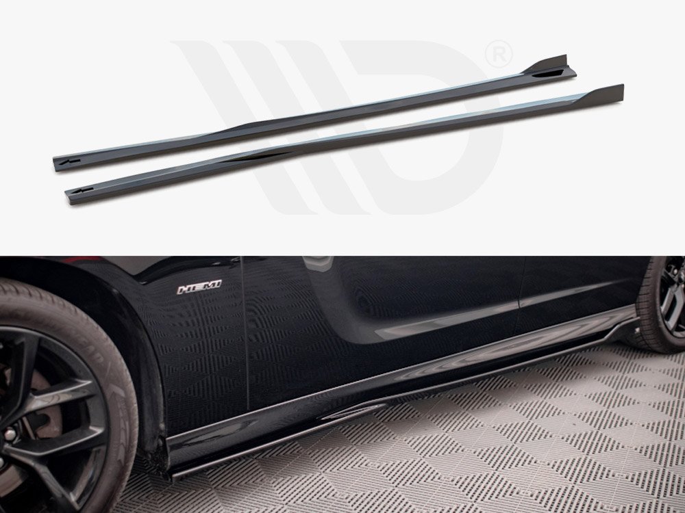 Side Skirts Diffusers Dodge Charger SRT MK7 Facelift - Mod Central