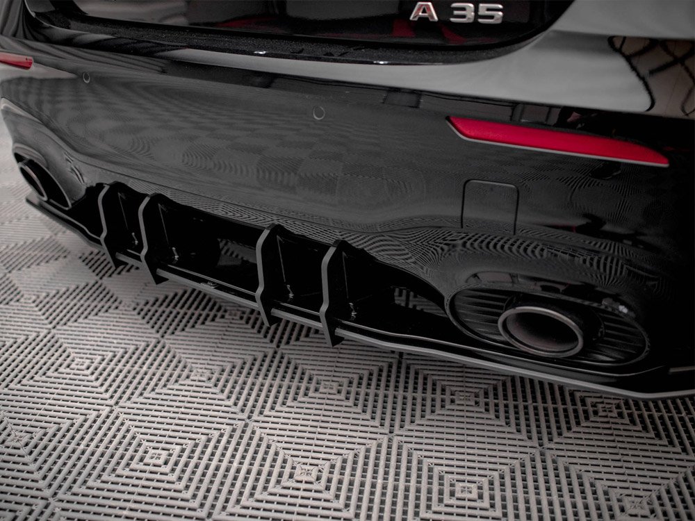 Street PRO Rear Diffuser Mercedes A35 AMG Hatchback Aero Pack W177 ...