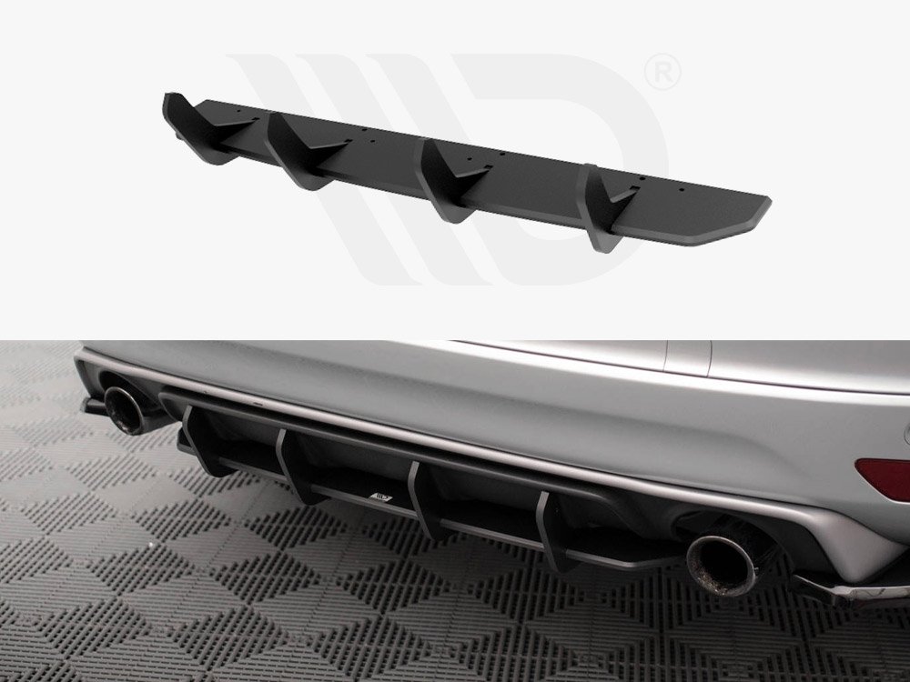 Street PRO Rear Diffuser Volvo XC60 R-Design Mk1 Facelift - Mod Central