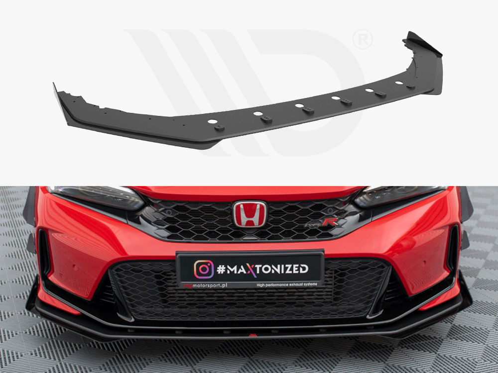 Street PRO Front Splitter + Flaps Honda Civic Type-R Mk 11 - Mod Central