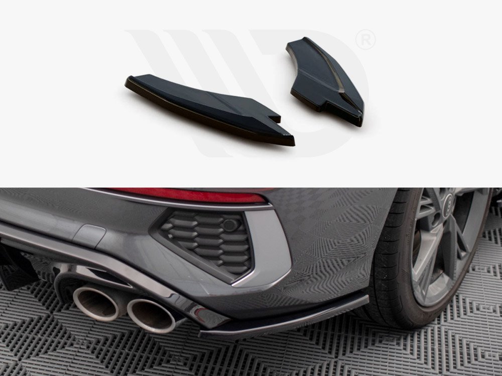 Rear Side Splitters V Audi S Sedan Y Mod Central