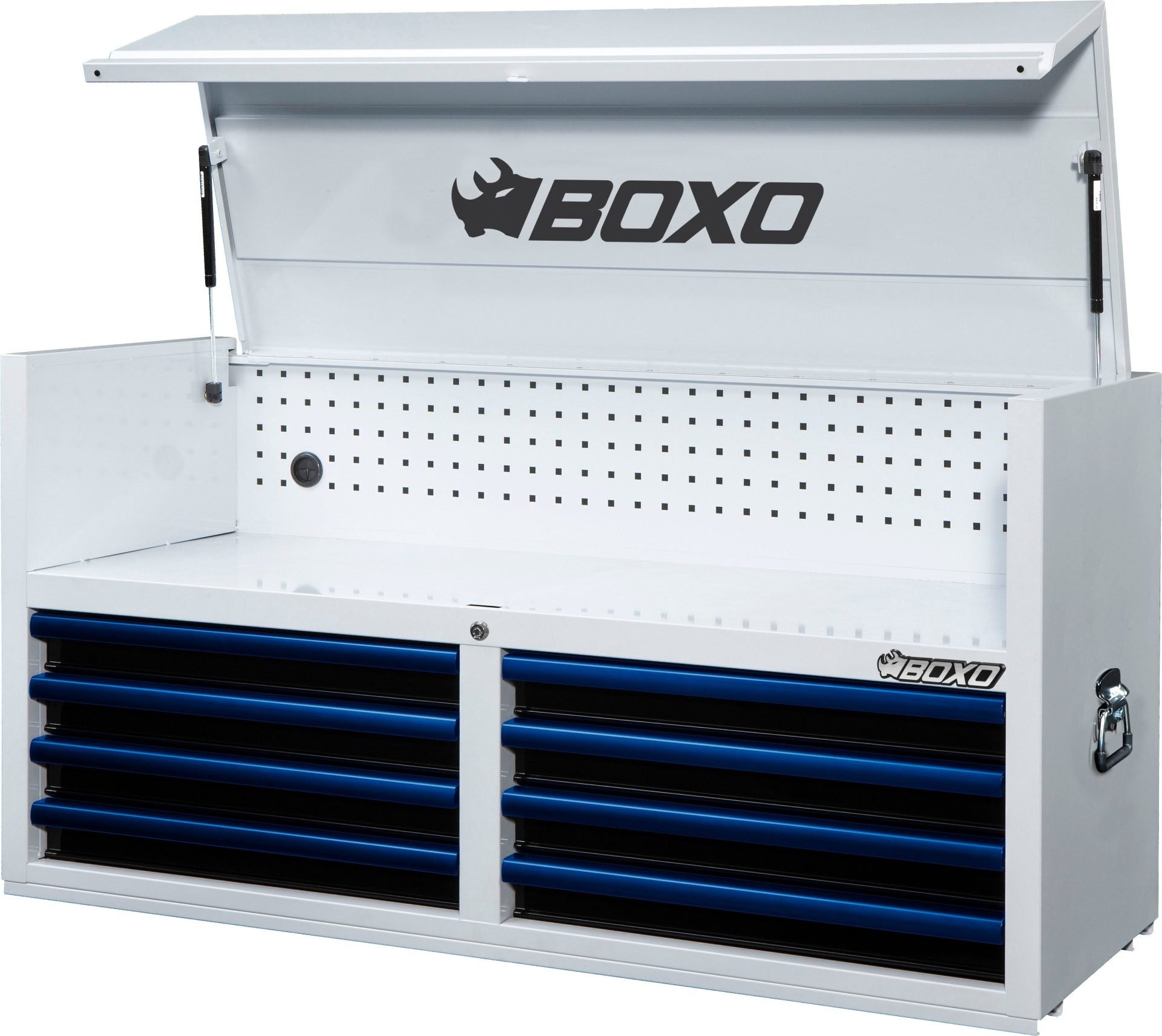 Boxo 53 8 Drawer Top Box With Drawer Trim Pack White Body And Trim