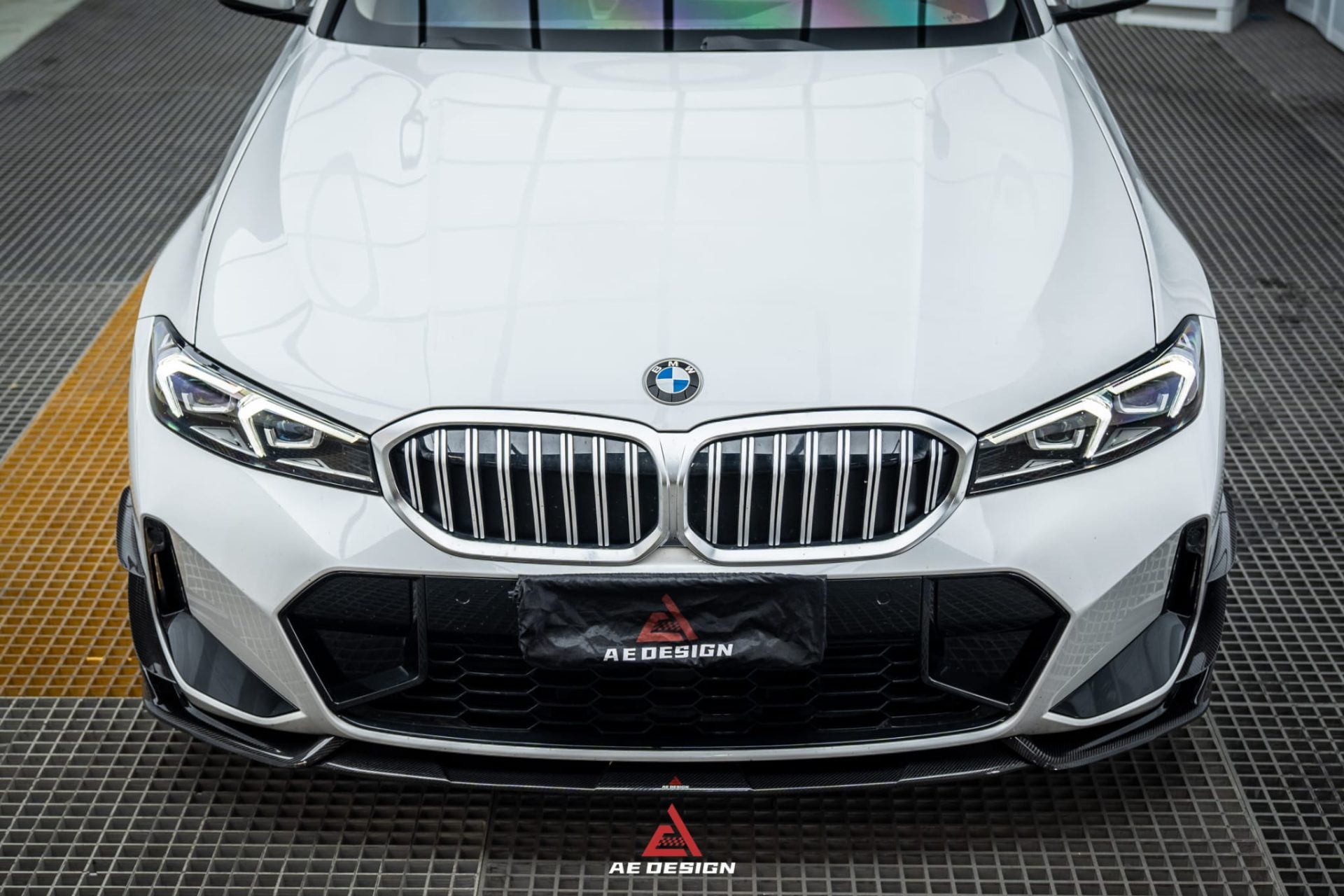 AERO DESIGN - BMW G20 LCI 3 SERIES CARBON FIBRE FRONT LIP SPLITTER ...