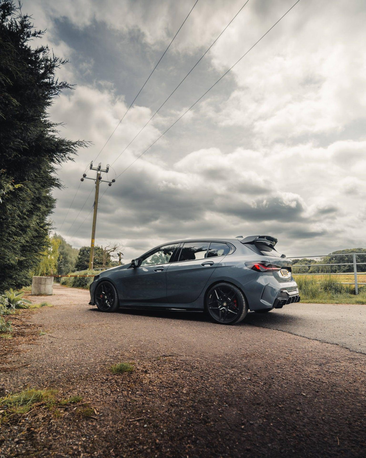 BMW 1 Series 120d, 128ti & M135i xDrive F40 Gloss Black Performance Rear  Wing Spoiler (2019+) - Mod Central