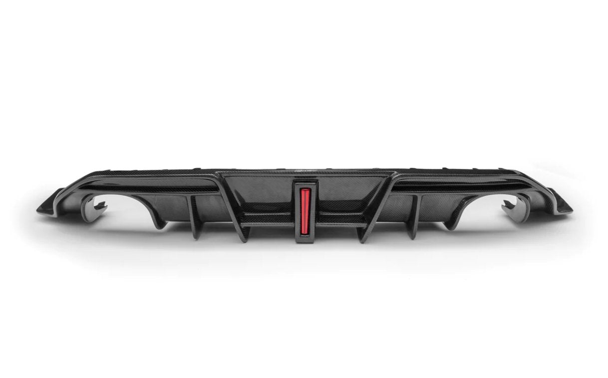 RS3 STYLE REAR DIFFUSER for AUDI A3 8Y 2020 - 2021