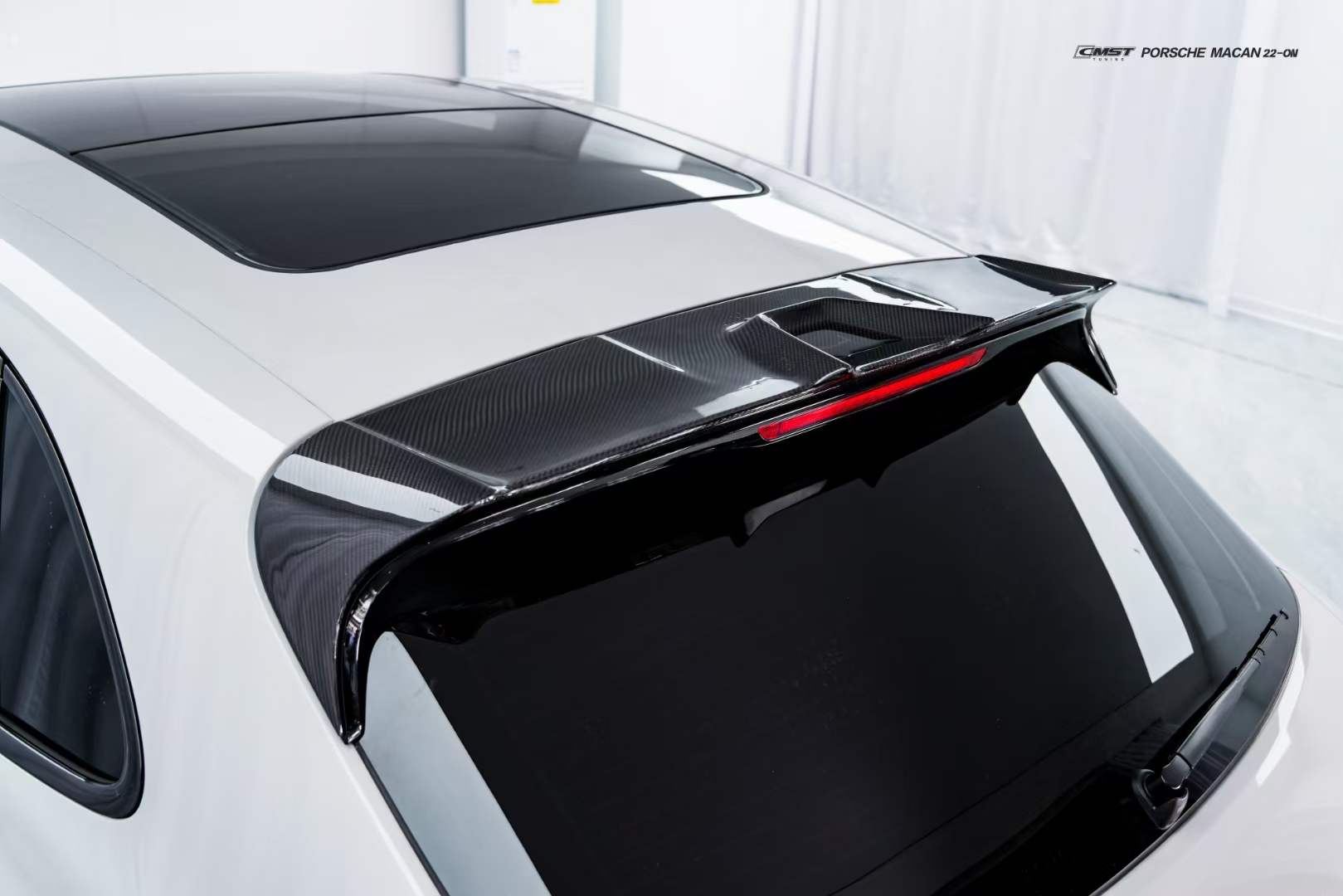 CMST - PORSCHE MACAN 2022+ DRY CARBON FIBRE REAR SPOILER - Mod Central