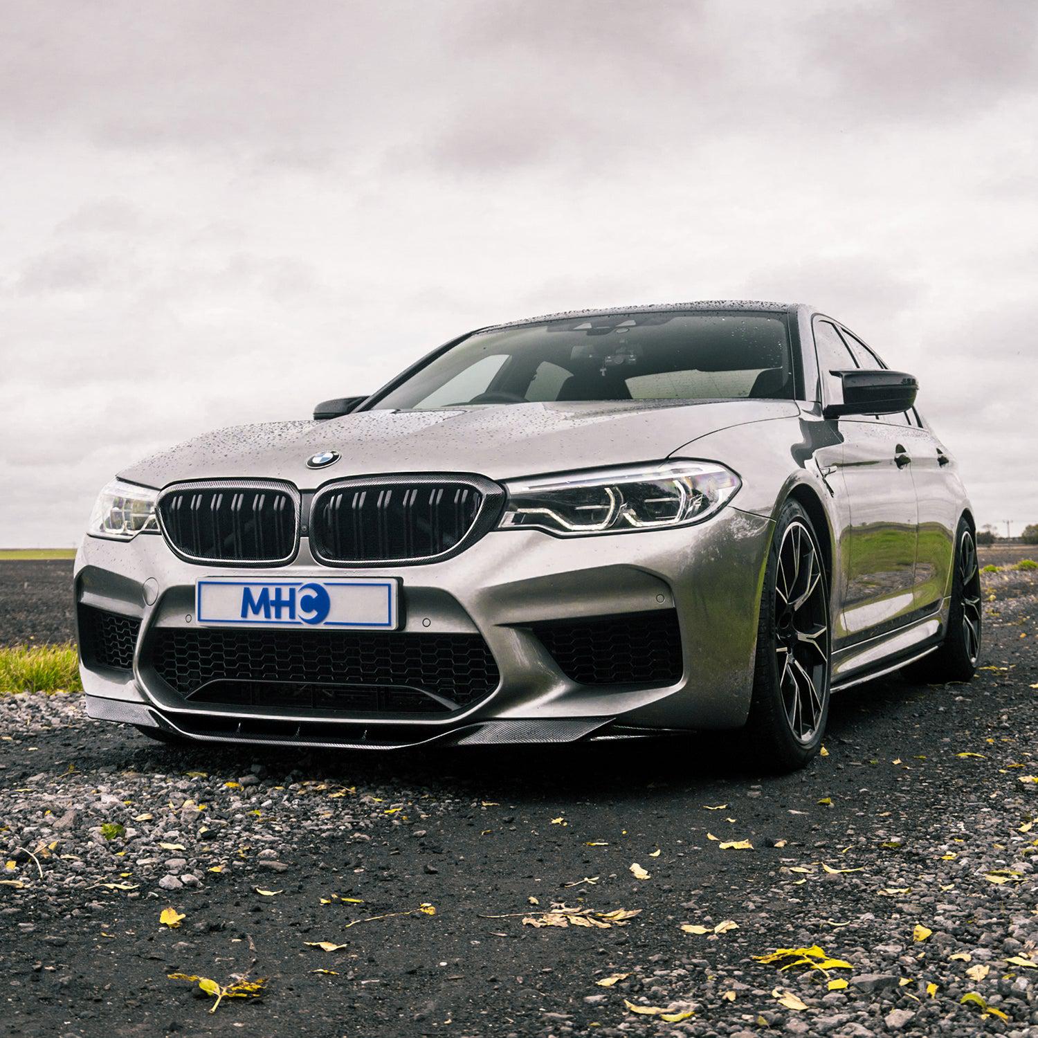 MHC BMW M5 Low Line Front Splitter In Gloss Carbon Fibre (F90) - Mod ...