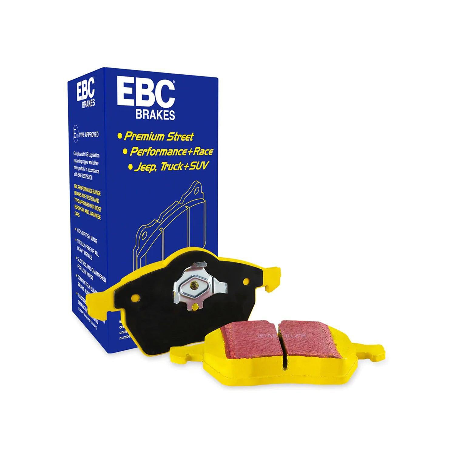 Choosing the Right Colour EBC Brake Pads. EBC Yellowstuff Pads